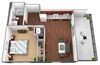 Kellogg Floorplan Kellogg Floorplan at Liffey on Snelling, St. Paul